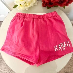 Hawaii Pink Short Shorts